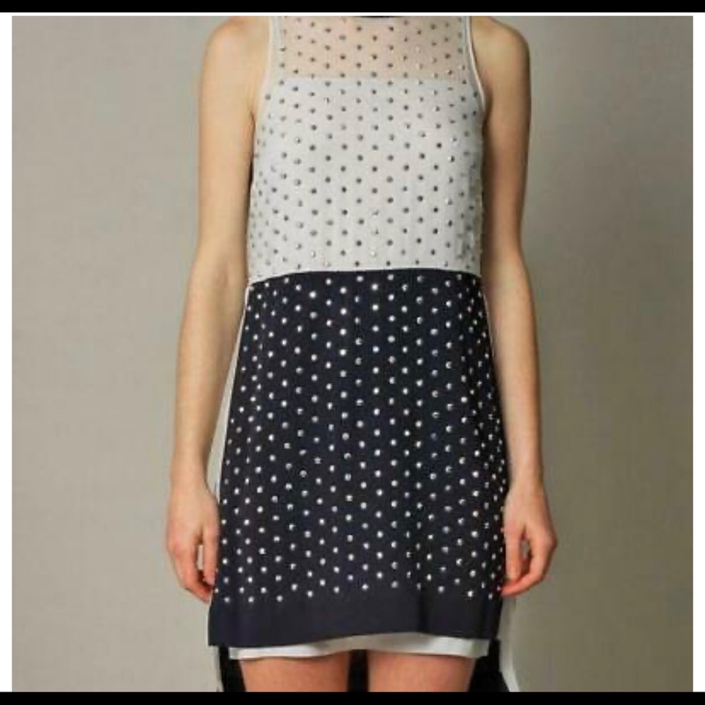 DVF Abrielle Crystal Studded dress - Picture 8 of 16